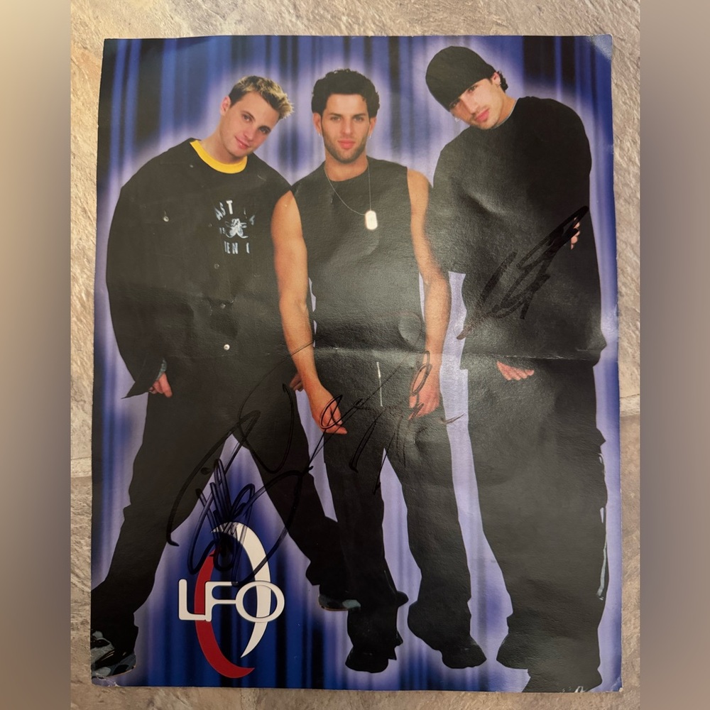 LFO Signed Photo